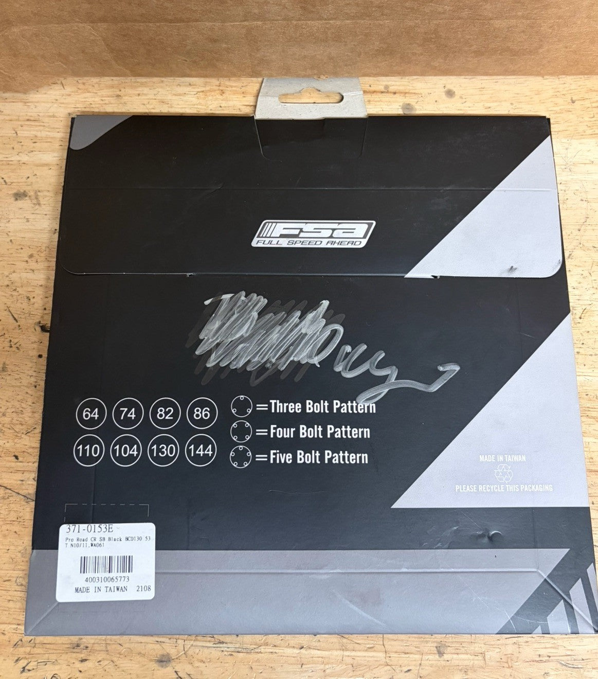 FSA Pro Road Chainring 53t   130 BCD   S3 T N10/111