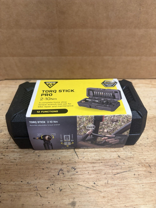 Topeak Torq Stick Pro Wrench 2-10Nm Bicycle Tool & Bit Set (9-Bits)0